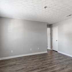 living room at Fieldcrest Walk in Covington, GA