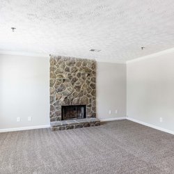 living room at Fieldcrest Walk in Covington, GA